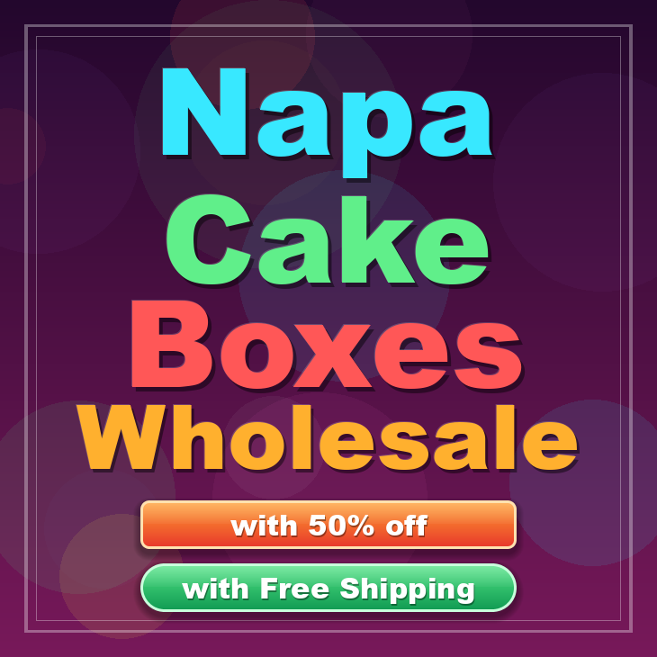 Napa cake boxes