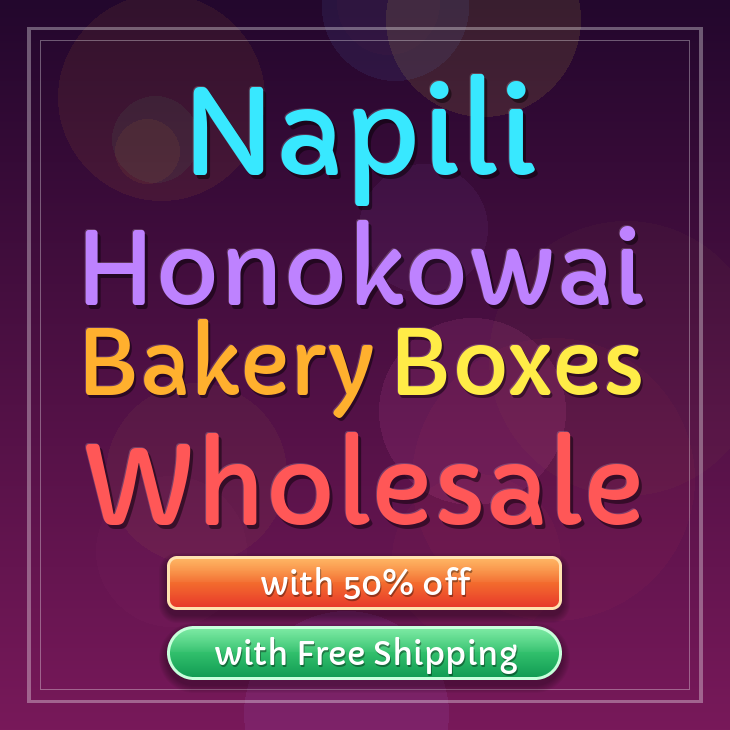 Napili Honokowai bakery boxes