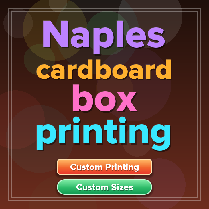 Naples cardboard box printing