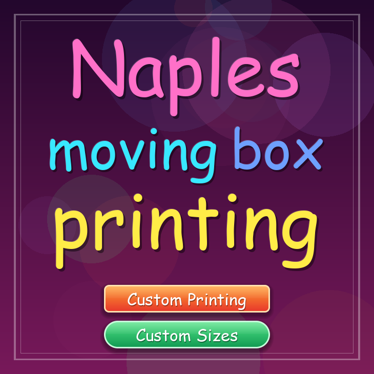 Naples moving box printing