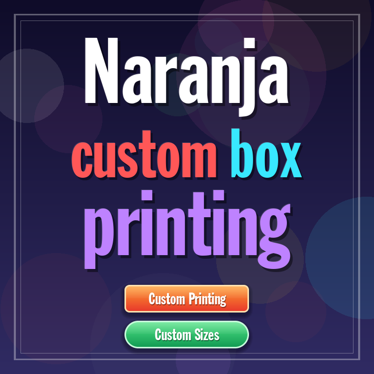 Naranja custom box printing
