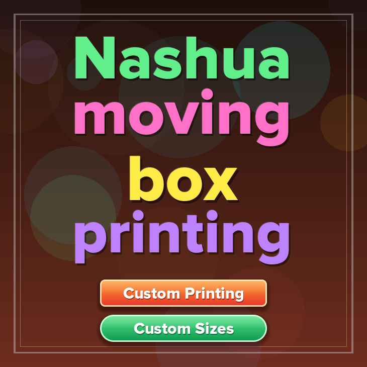 Nashua moving box printing