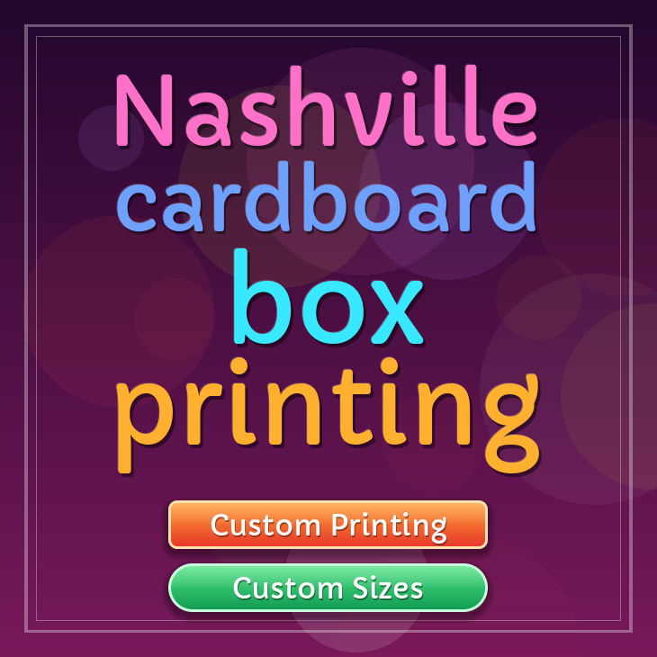 Nashville cardboard box printing