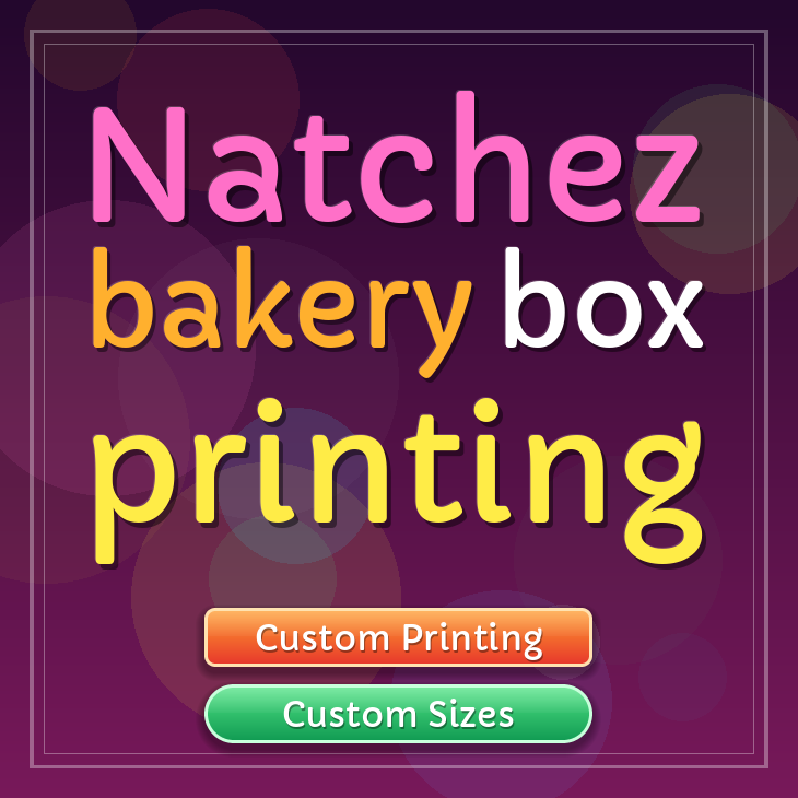 Natchez bakery box printing