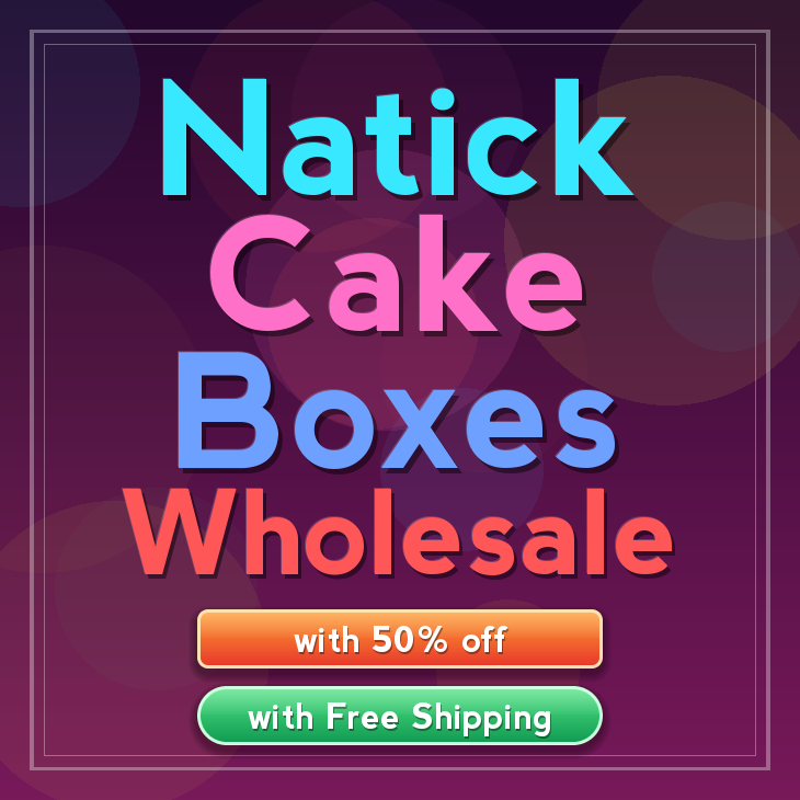 Natick cake boxes
