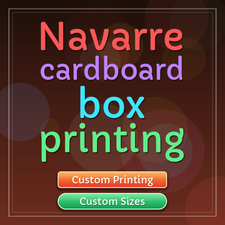 Navarre cardboard box printing