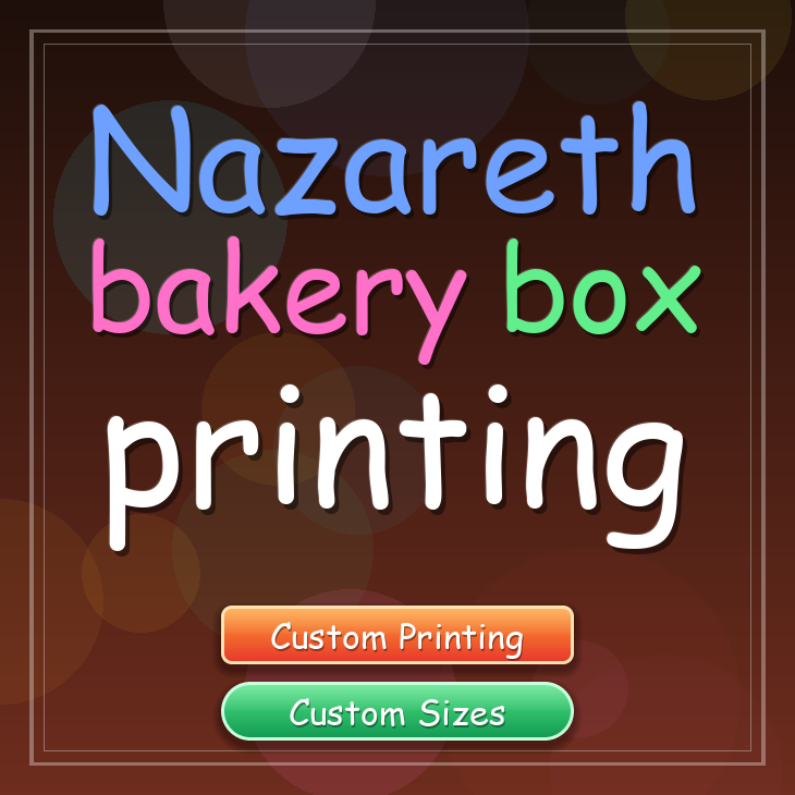 Nazareth bakery box printing