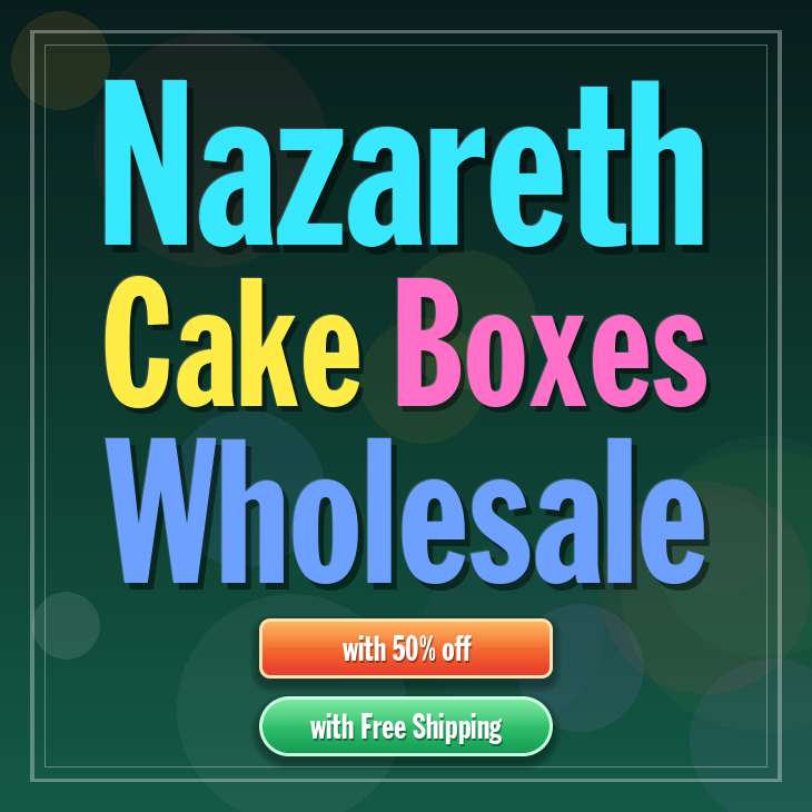 Nazareth cake boxes