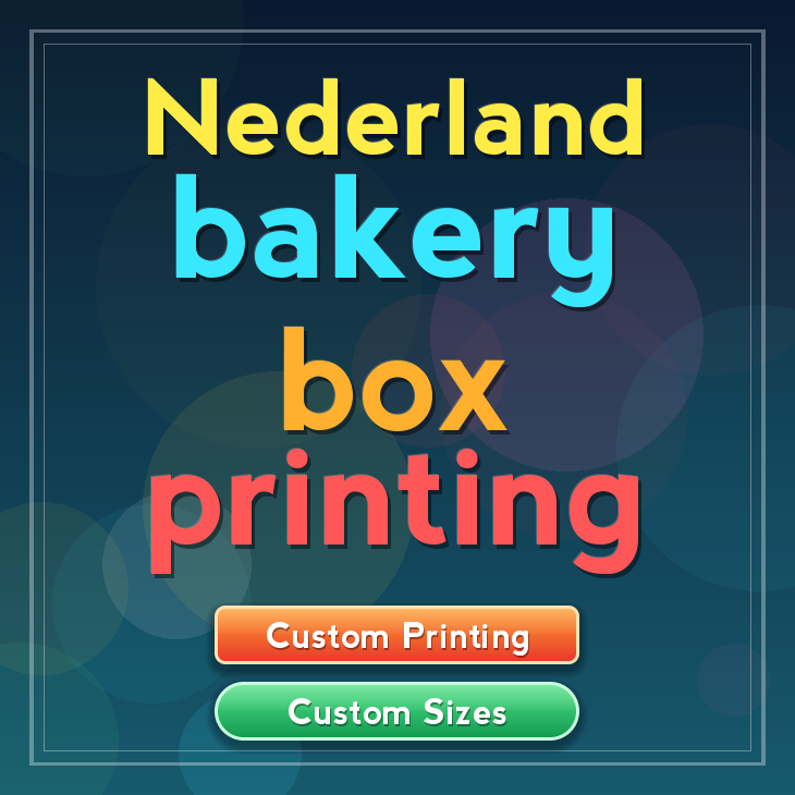 Nederland bakery box printing