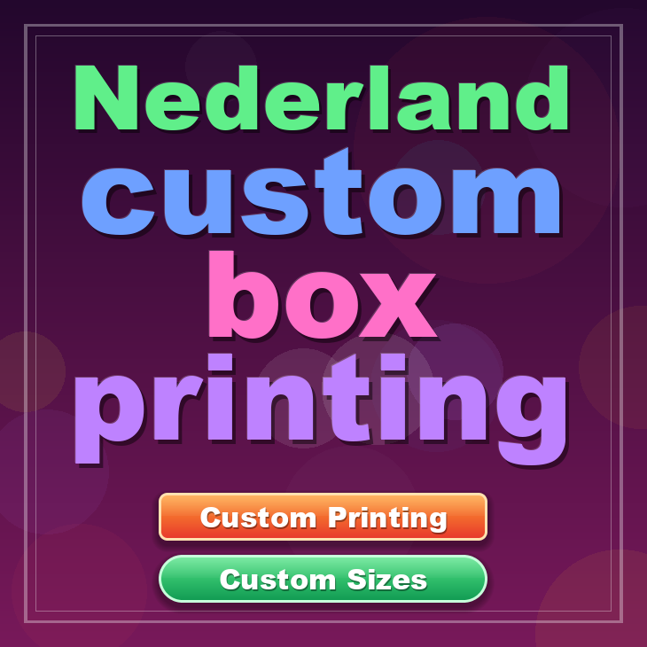 Nederland custom box printing