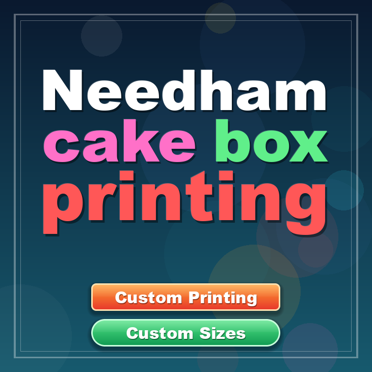 Needham cake box printing
