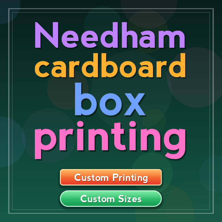 Needham cardboard box printing