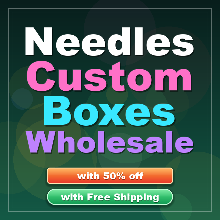 Needles custom boxes