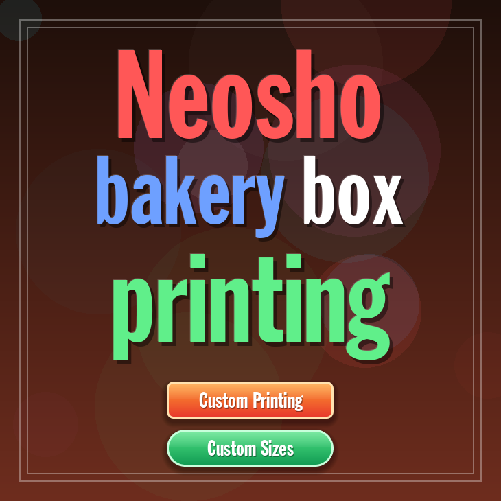 Neosho bakery box printing