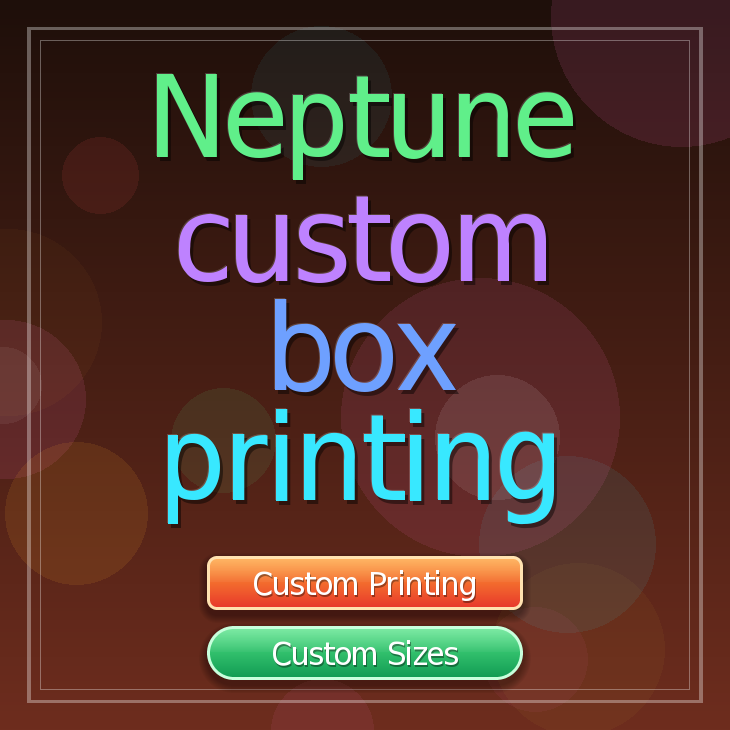 Neptune custom box printing
