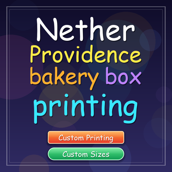 Nether Providence bakery box printing