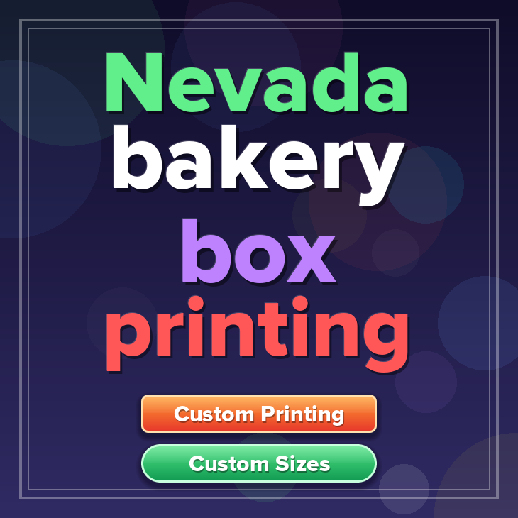 Nevada bakery box printing