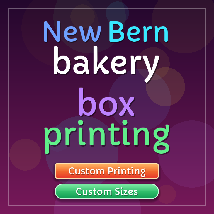 New Bern bakery box printing