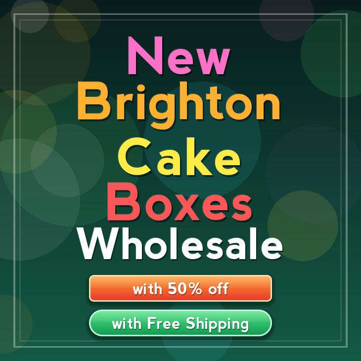 New Brighton cake boxes
