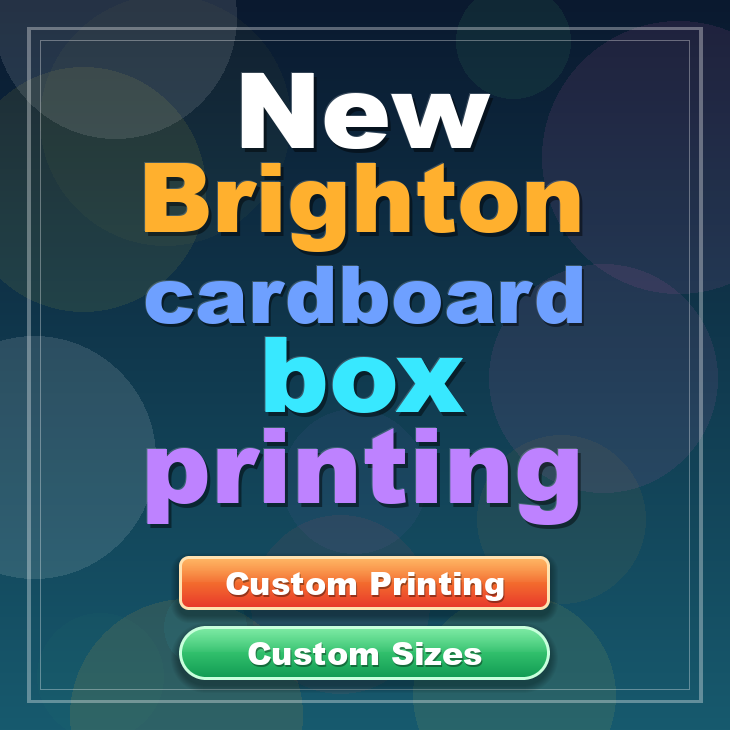 New Brighton cardboard box printing