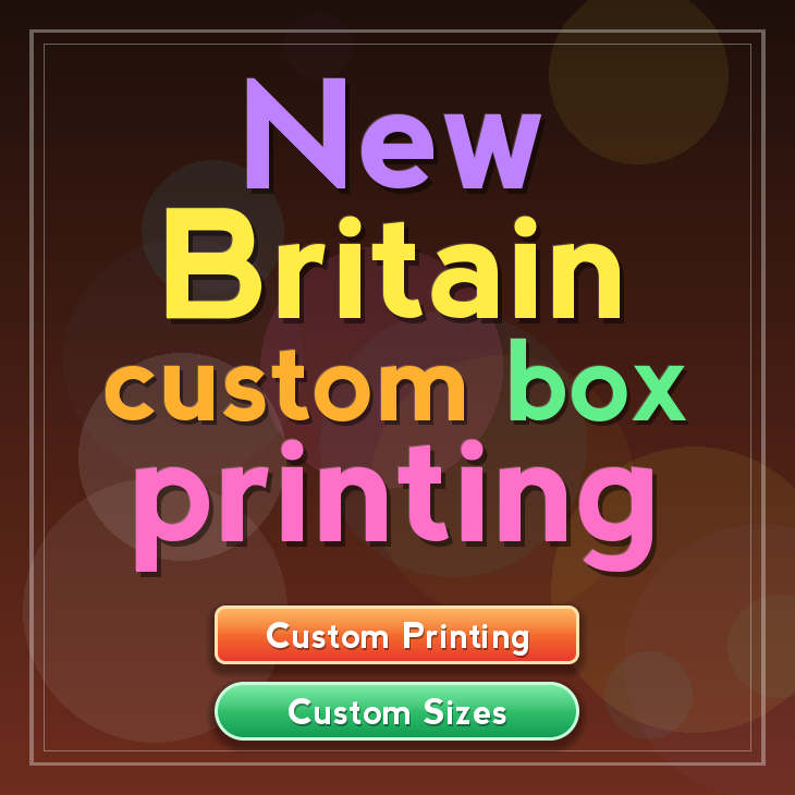 New Britain custom box printing