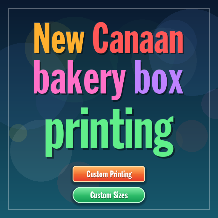 New Canaan bakery box printing