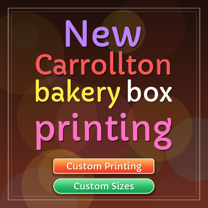 New Carrollton bakery box printing