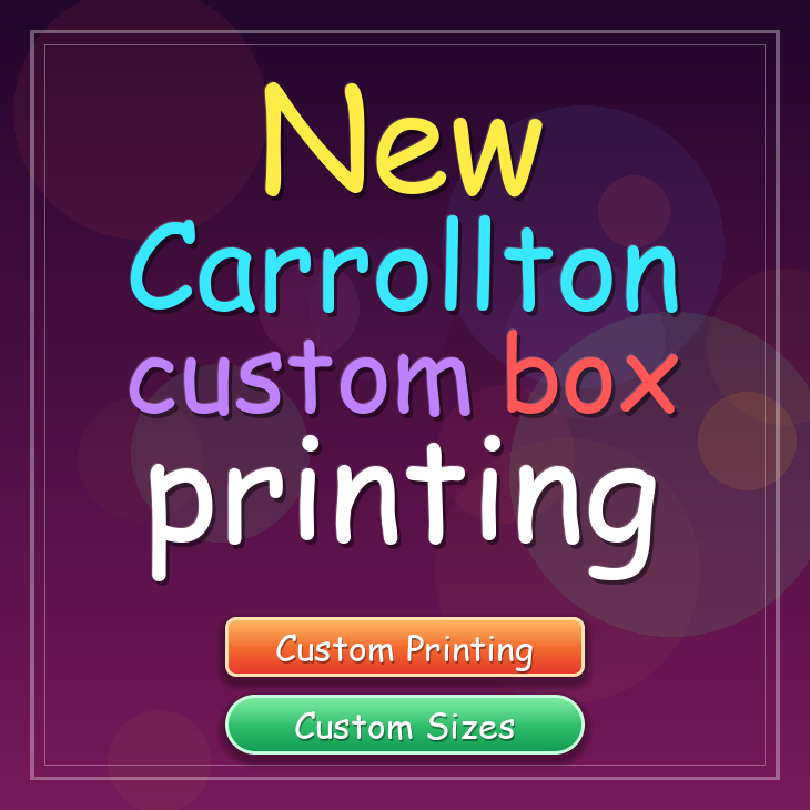 New Carrollton custom box printing