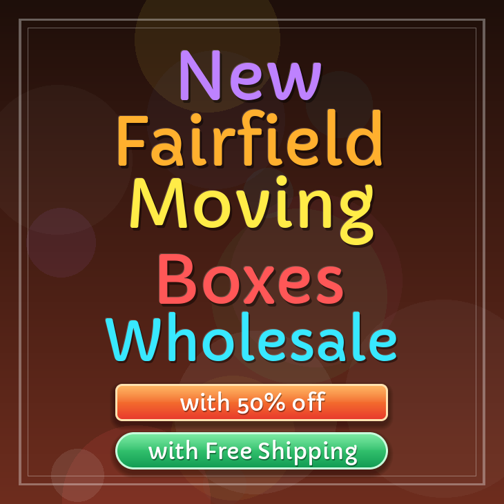 New Fairfield moving boxes