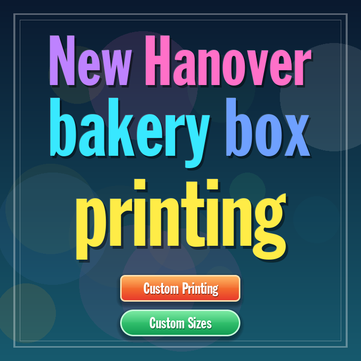 New Hanover bakery box printing