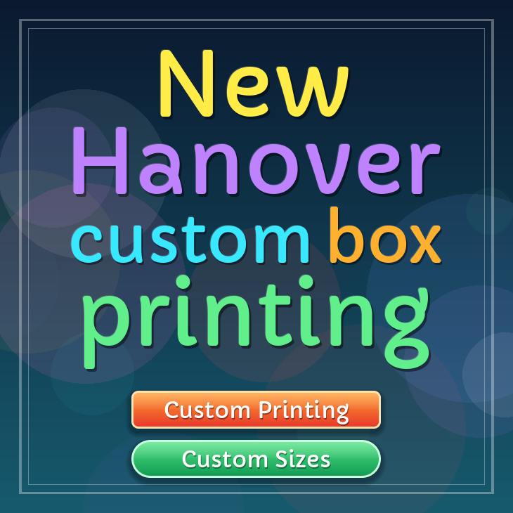 New Hanover custom box printing
