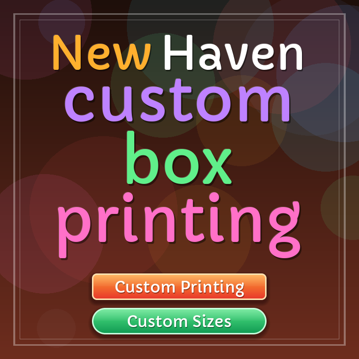 New Haven custom box printing