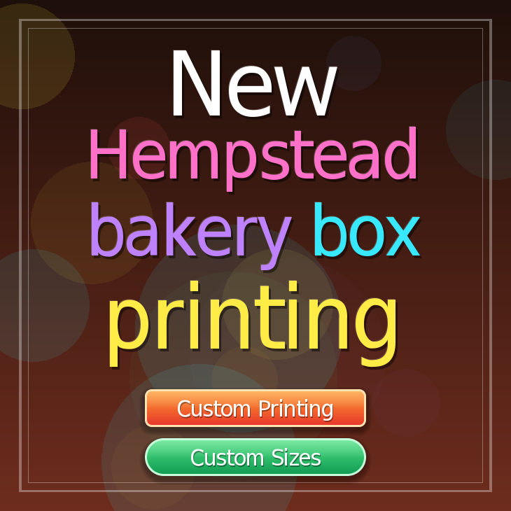 New Hempstead bakery box printing