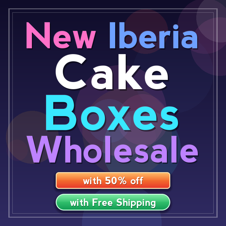 New Iberia cake boxes