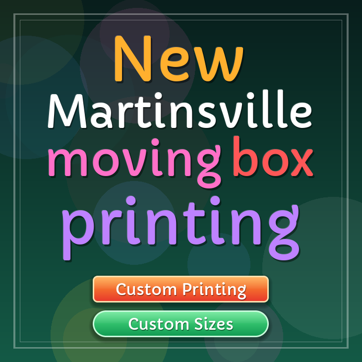 New Martinsville moving box printing
