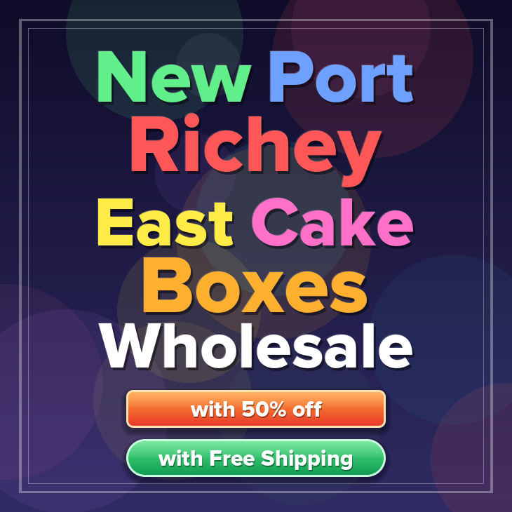 New Port Richey East cake boxes