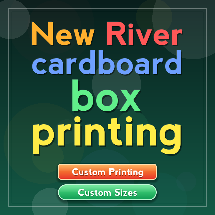 New River cardboard box printing