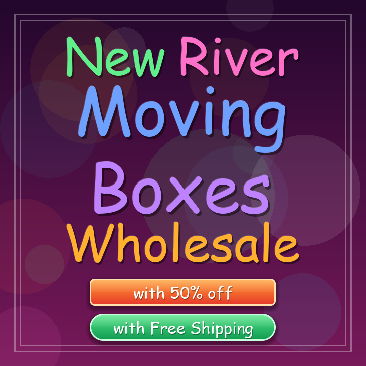 New River moving boxes