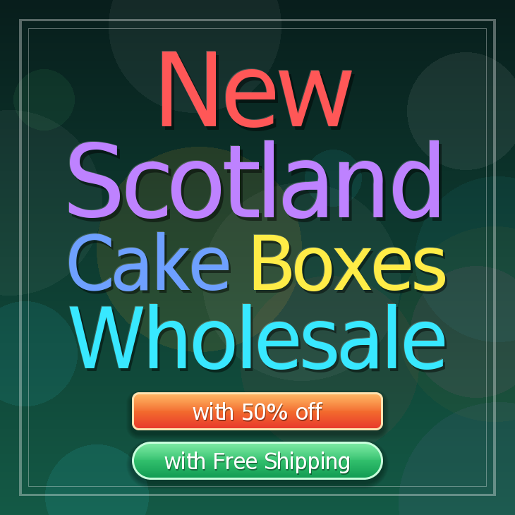 New Scotland cake boxes