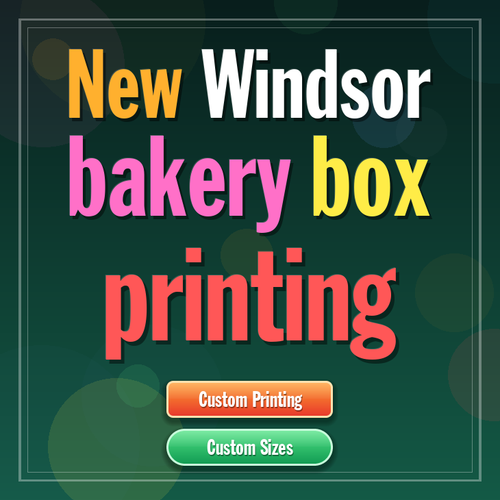 New Windsor bakery box printing
