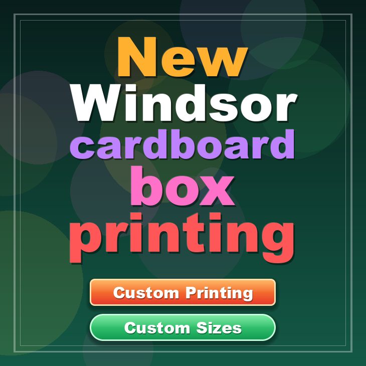 New Windsor cardboard box printing