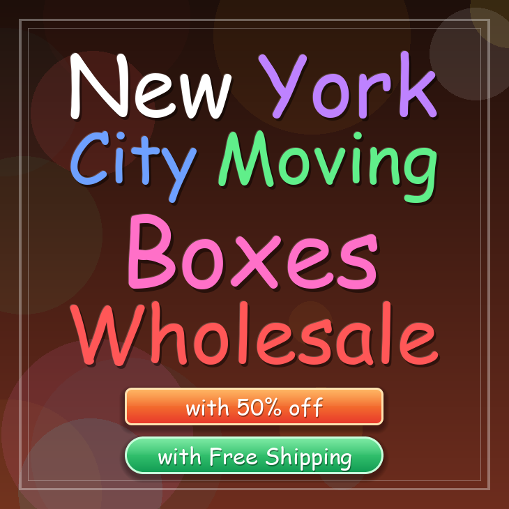 New York City moving boxes