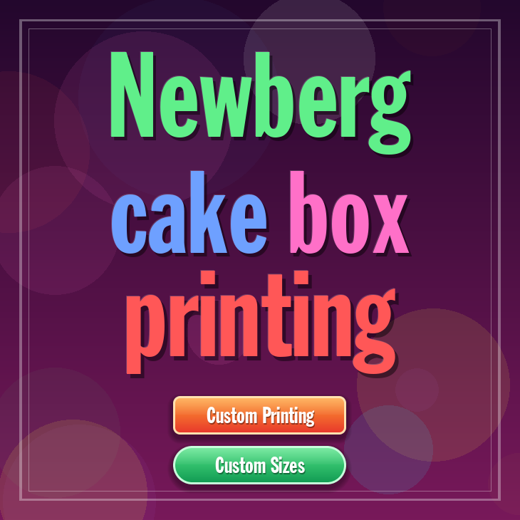 Newberg cake box printing