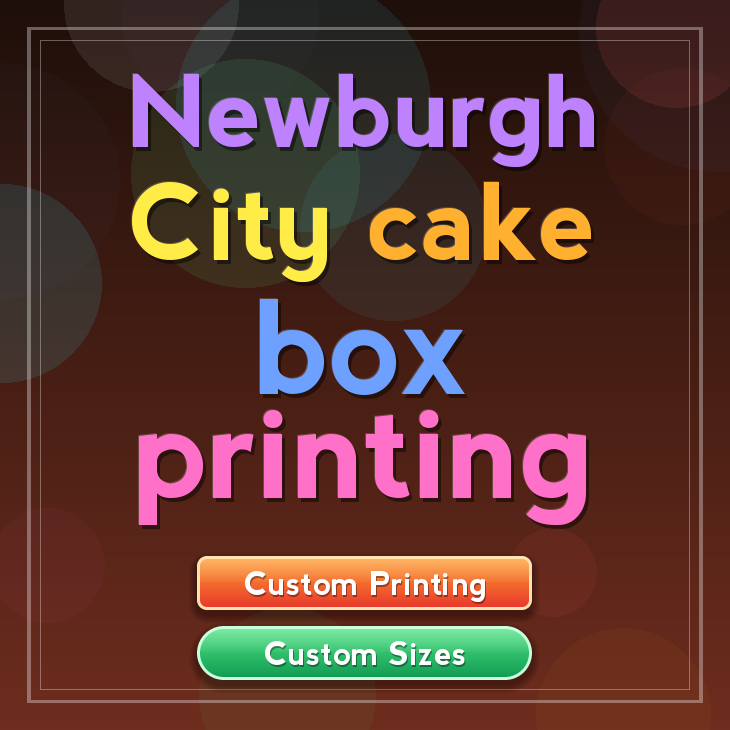 Newburgh City cake box printing