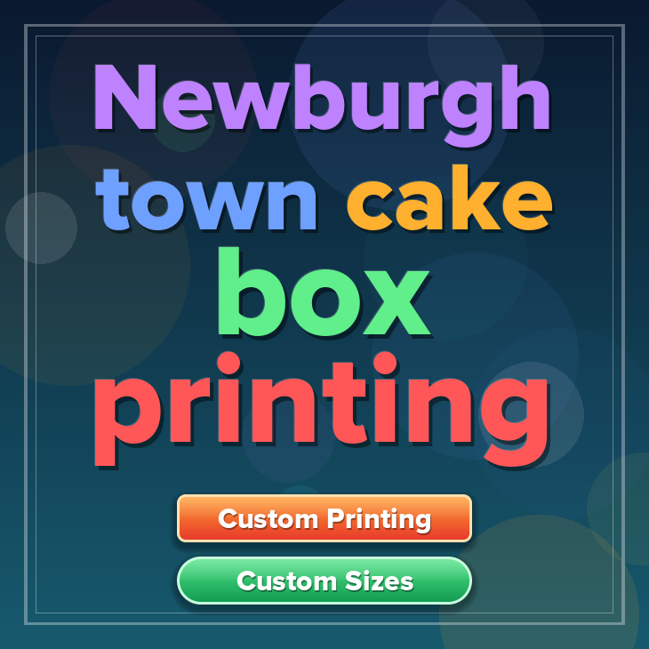Newburgh Town cake box printing