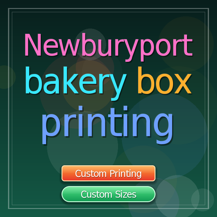 Newburyport bakery box printing
