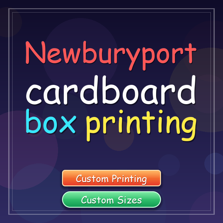 Newburyport cardboard box printing