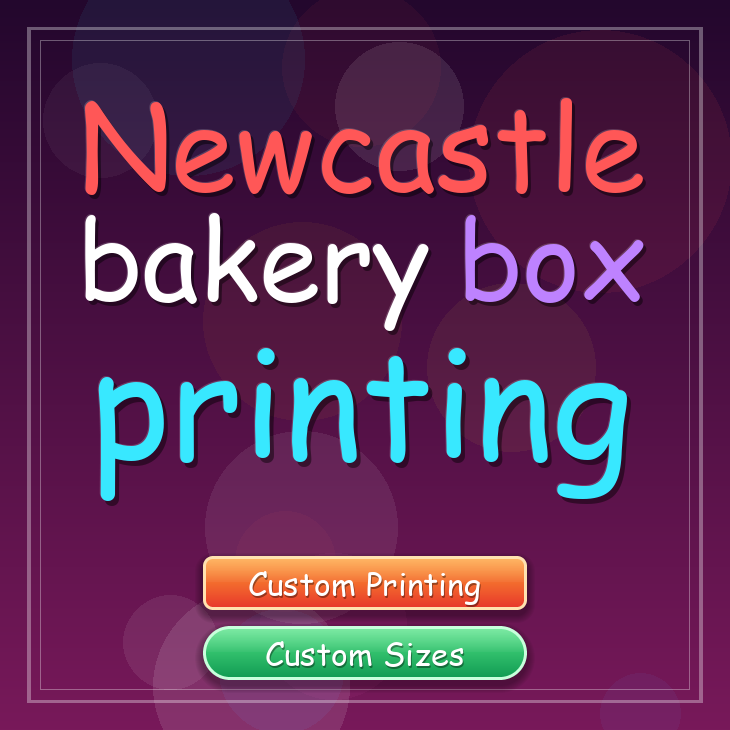 Newcastle bakery box printing