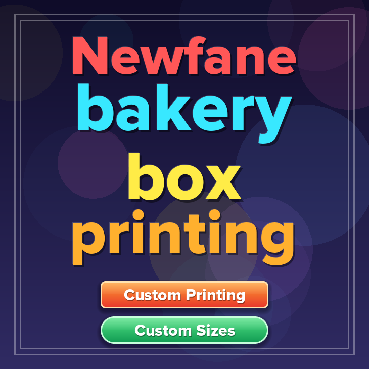 Newfane bakery box printing