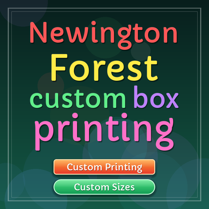 Newington Forest custom box printing
